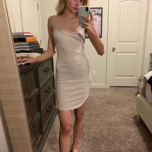 Tan dress